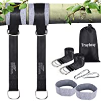 Traybray Correas para Hamacas (Máxima de 1000KG)- Correas de hamacas para exteriores de Trabajo Pesado de 150cm con 2…